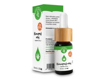 konopný olej CBD 20%