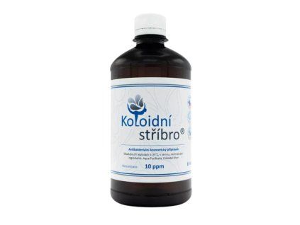 koloidní stříbro 10PPM 500ml