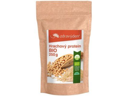 Hrachový protein svaly,bílkovina, bio