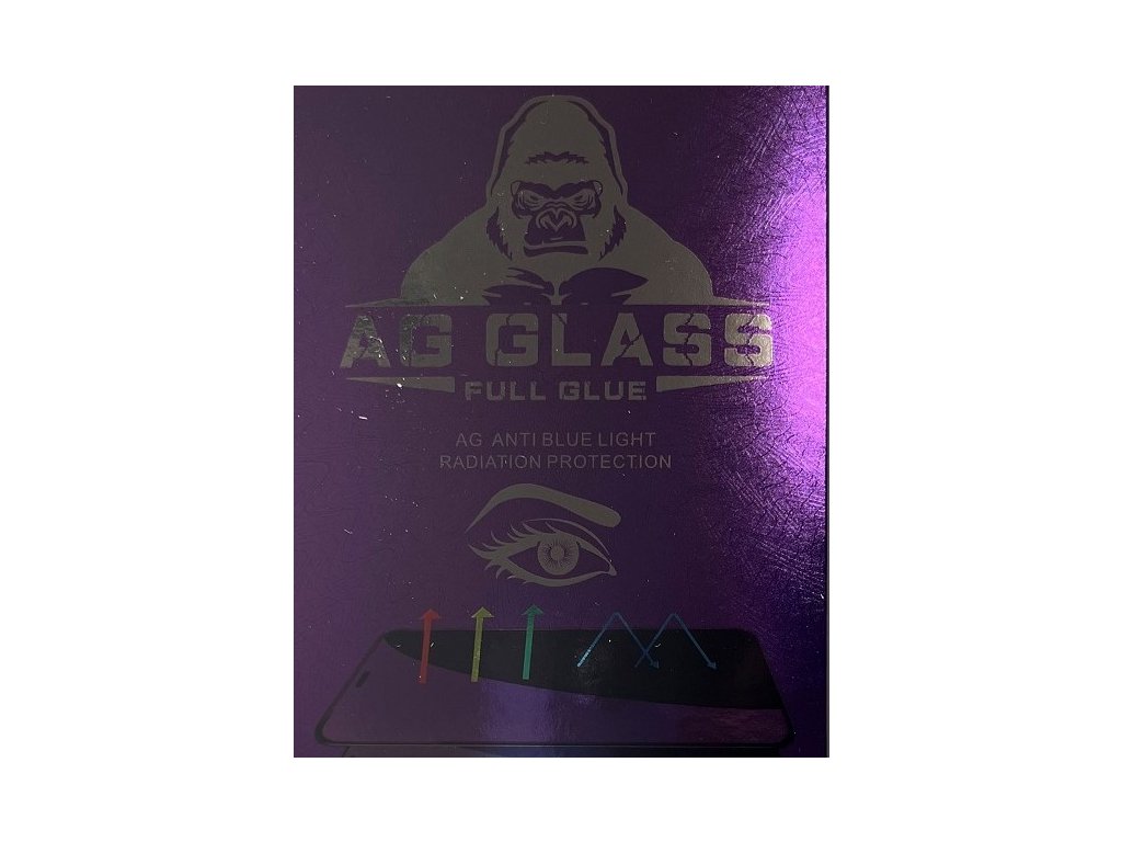 Screen protector with anti blue light filter