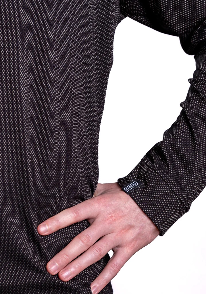 SHIELD Tričko s dlhým rukávom Farba: Čierna, Veľkosť: L