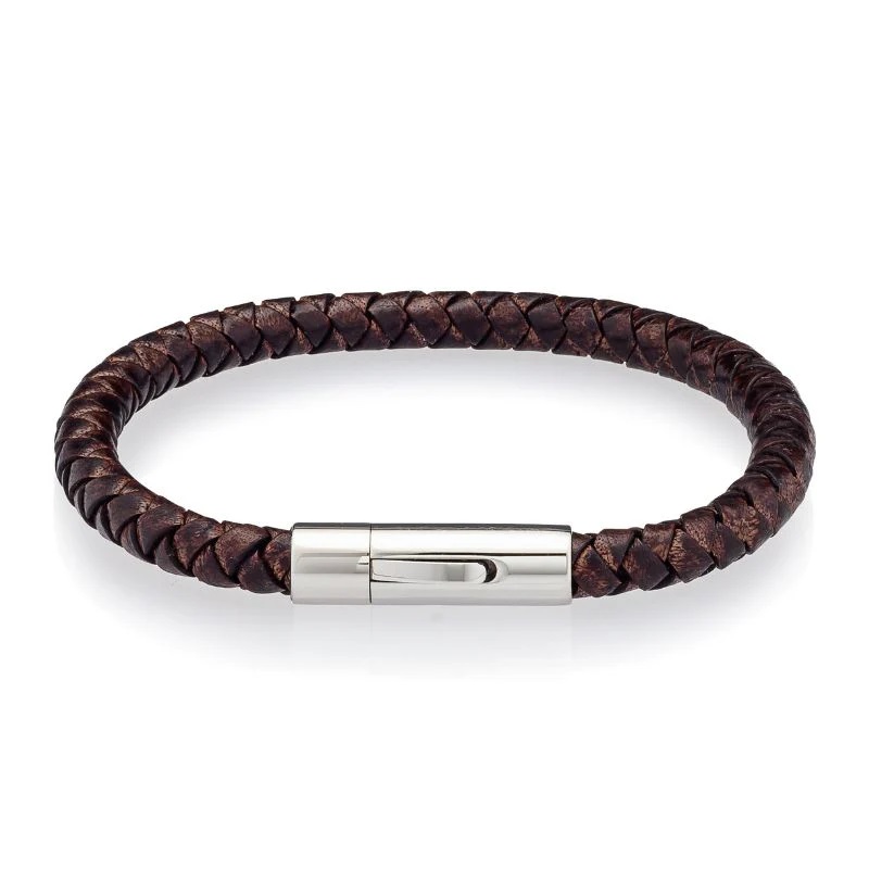EMF Harmonizer Mobility+   Bracelet Colour: Leather brown, Size: L