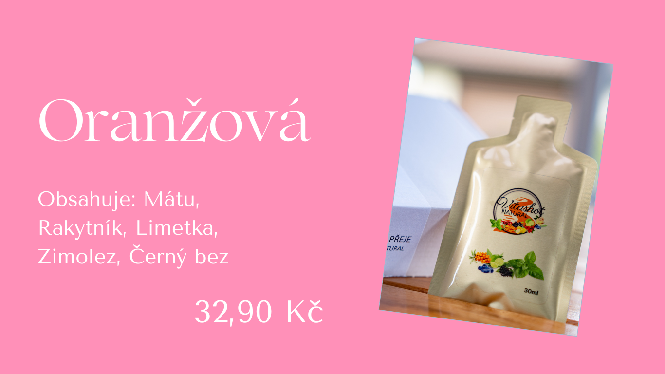 Vitashot oranžová