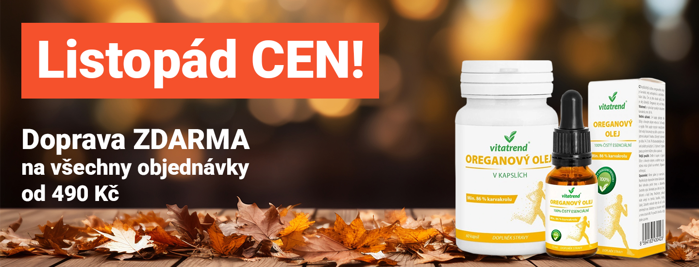 Doprava zdarma - oreganový olej