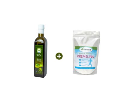 Výhodný balíček 250g Křemelina + 0,5l Bio extra panenský olivový olej