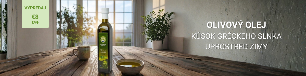 Olivový olej extra bio panenský za studena lisovaný výpredaj