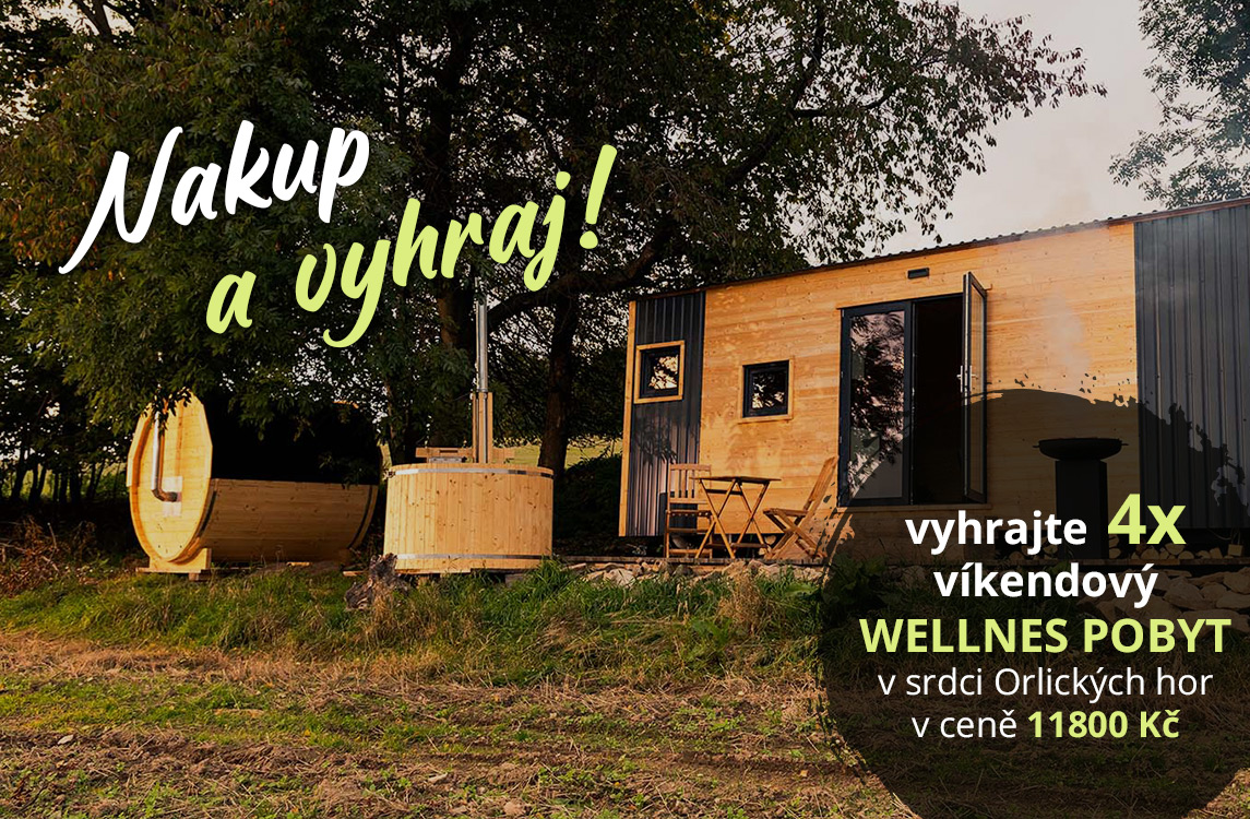 Soutěž o víkendový pobyt ve Wellness Glamping