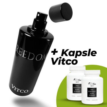 Exklusivní parfém Vitco Freedom 100ml + ZDARMA 90 denní kúra pro dokonalé vlasy!