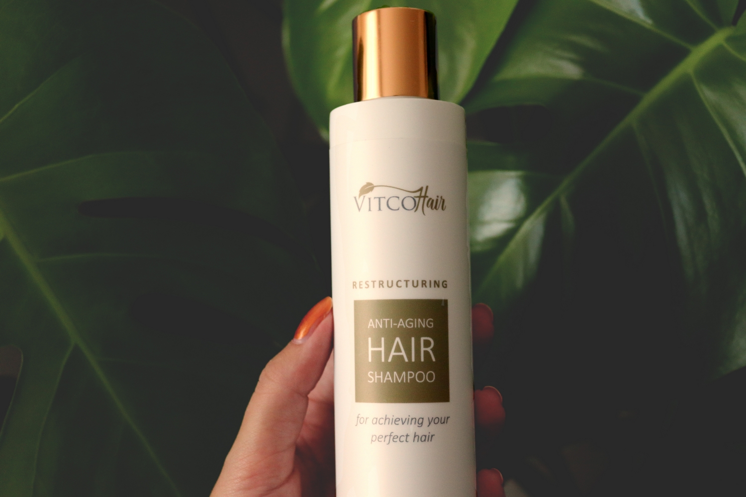 VitcoHair Shampoo Anti-Aging Restructuring, For Achieving