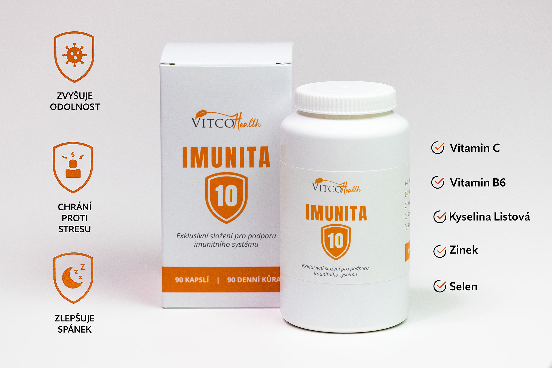 Prozkoumat Vitco Health IMUNITA 10