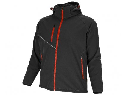 FORCE Jacket black/red