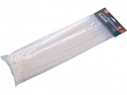 pasky stahovaci na kabely bile 300x4 8mm 100ks nylon pa66 img 8856112 fd 99