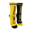 BENNONKY Black/Yellow Socks
