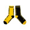 BENNONKY Black/Yellow Socks