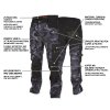 CAMOS Trousers black/grey