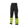 REFLECTOS Trousers black/yellow