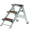 Safety Step 3 bez madla, 3 schůdky, plošina ve výšce 66 cm