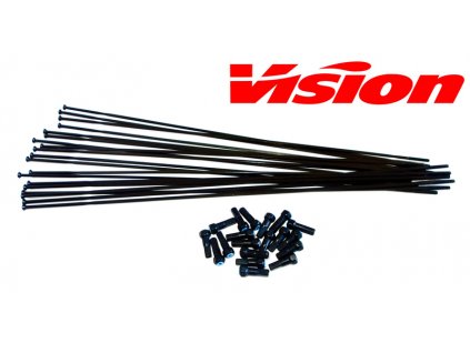 VISION sada drôty + niple METRON40 CH 272-275mm straightpull