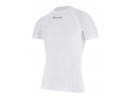 Funkčné tričko SANTINI Rete White - XS