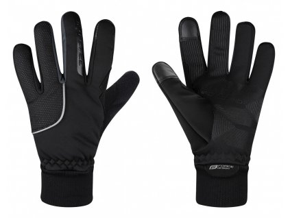 FORCE rukavice zimné ARCTIC PRO, čierne