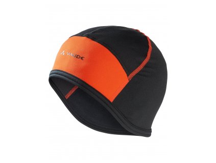 Vaude cyklistická čiapka Bike Cap, unisex, glowing red