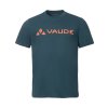 Vaude bavlnené tričko Logo, pánske, mallard green