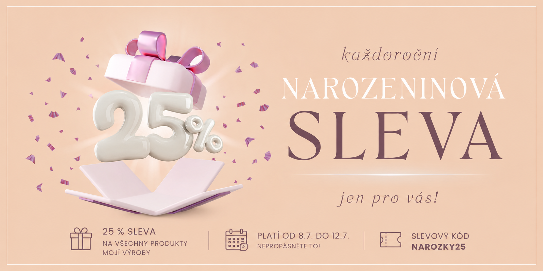 Narozeninová sleva