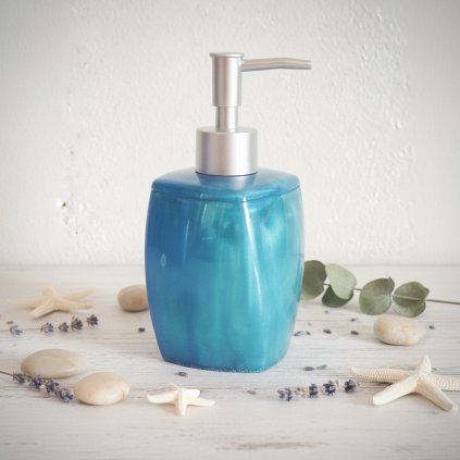 Dávkovač na tekuté mýdlo - hranatý