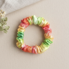 Saténová scrunchie gumička - carnival 1