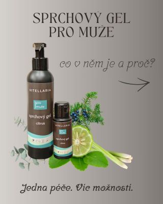 Sprchový gel pro muže, který sází na jednoduchost a funkční složení. Jemné mycí složky z rostlinných cukrů pokožku i vlasy...