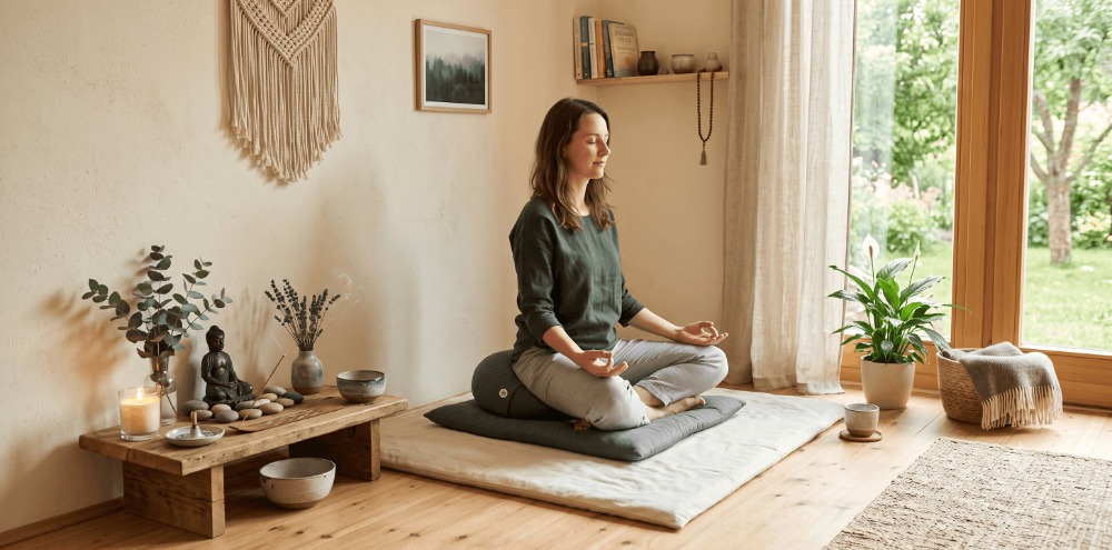 Jak si doma vytvořit meditační koutek: 3 kroky, jak vůní změnit neurochemii místnosti