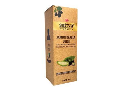 Jamun Karela džus, 1 l, Sattva