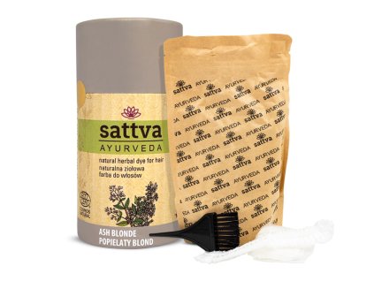 Henna Vlasy - Popelavá Blond, 150 g, Sattva
