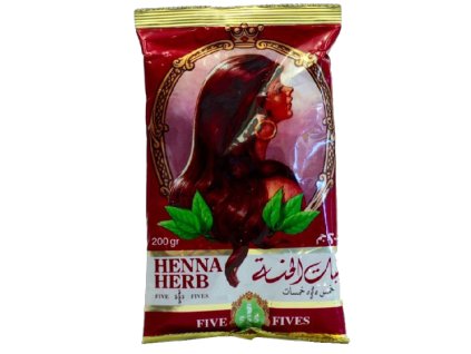 henna na vlasy čistá červená 200 g