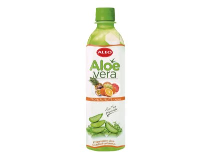 Aloe Vera Tropické ovoce, 500 ml, Aleo