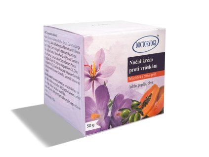 Noční krém proti vráskám, 50 g, Ayusri