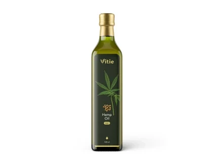 Vitie Cooking Oil 250 Hemp MOCKUP white BG