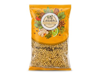 Koriandr celý, 100 g, Indian Spice