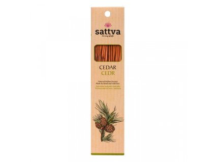 360 vonne tycinky cedr 15 ks sattva