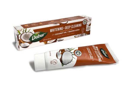 Zubní pasta Whitening deep cleaning, 100 ml, Dabur