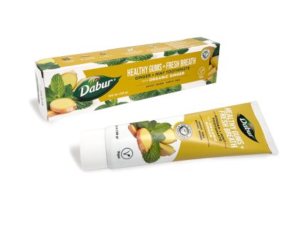 Zubní pasta Ginger and Mint, 100 ml, Dabur