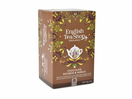 771 bio cokolada rooibos a vanilka 20 sacku english tea shop