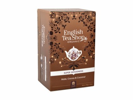 807 bio caj yerba mate kakao a kokos 20 sacku english tea shop