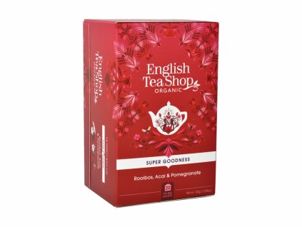918 bio rooibos acai a granatove jablko 20 sacku english tea shop