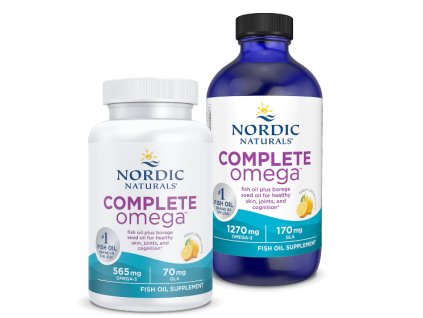 Nordic Naturals - Complete Omega, 1270mg citrón - 237 ml