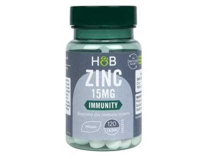 Holland & Barrett - Zinek 15 mg, tablety