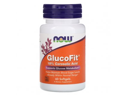NOW Foods - Glucofit, 60 softgel kapslí