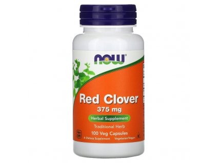 NOW Foods - Červený jetel 375 mg, 100 kapslí