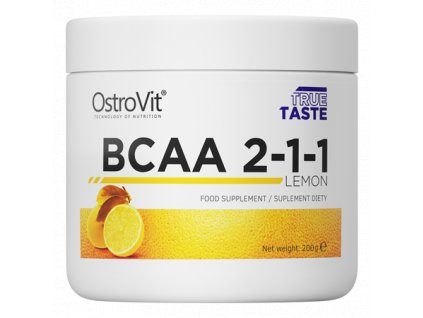 OstroVit - BCAA 2-1-1, 200 g různé příchutě (Příchuť Pomeranč)
