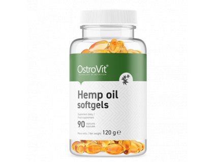 eng pm OstroVit Hemp Oil softgels 90 caps 25706 1